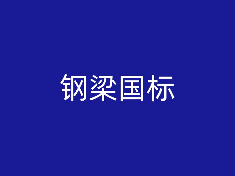 鋼梁國標